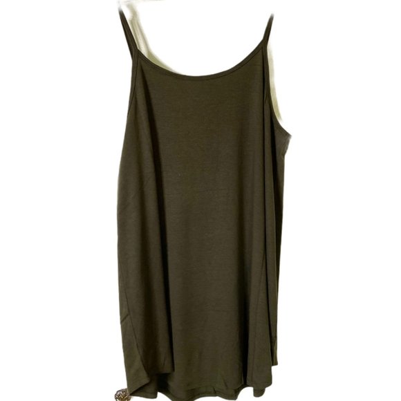 NEW Tank Spaghetti Strap Cami Tunic Top Zenana - Picture 5 of 5